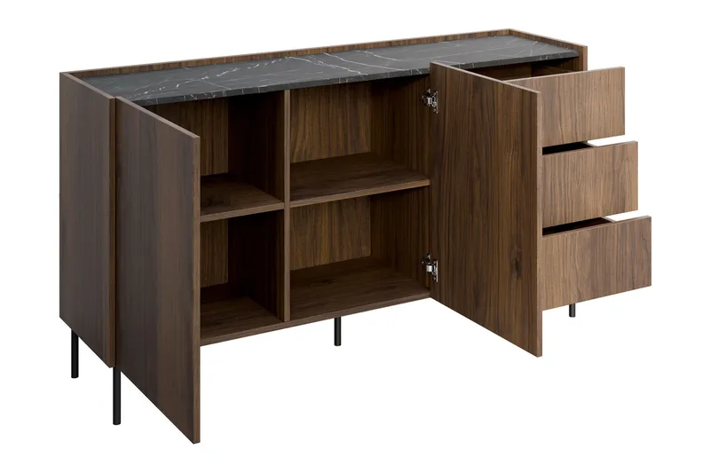 Akihito Kommode 160 cm - Brun - Opbevaring - Opbevaringsmøbler - Kommode