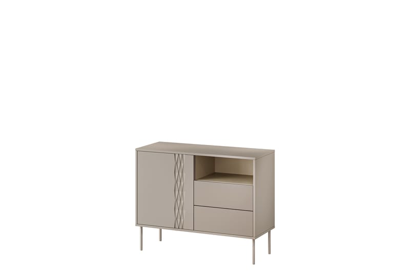 Akiko Kommode 100 cm - Beige - Opbevaring - Opbevaringsmøbler - Kommode - Entrékommode