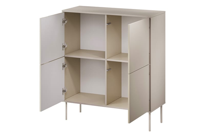 Akiko Kommode 100 cm - Beige - Opbevaring - Opbevaringsmøbler - Kommode - Entrékommode