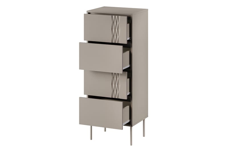 Akiko Kommode 50 cm - Grøn - Opbevaring - Opbevaringsmøbler - Kommode - Entrékommode