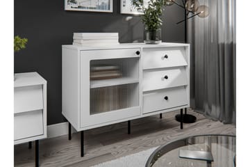 Akilesh Kommode 102 cm - Hvid - Opbevaring - Opbevaringsmøbler - Kommode