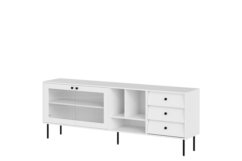 Akilesh Kommode 200 cm, Hvid