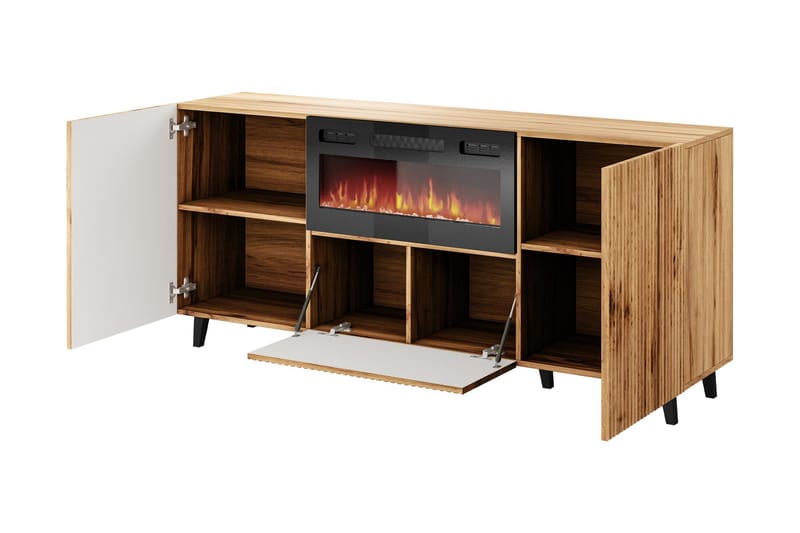 Akimasa Kommode 181 cm - Natur - Opbevaring - Opbevaringsmøbler - Kommode