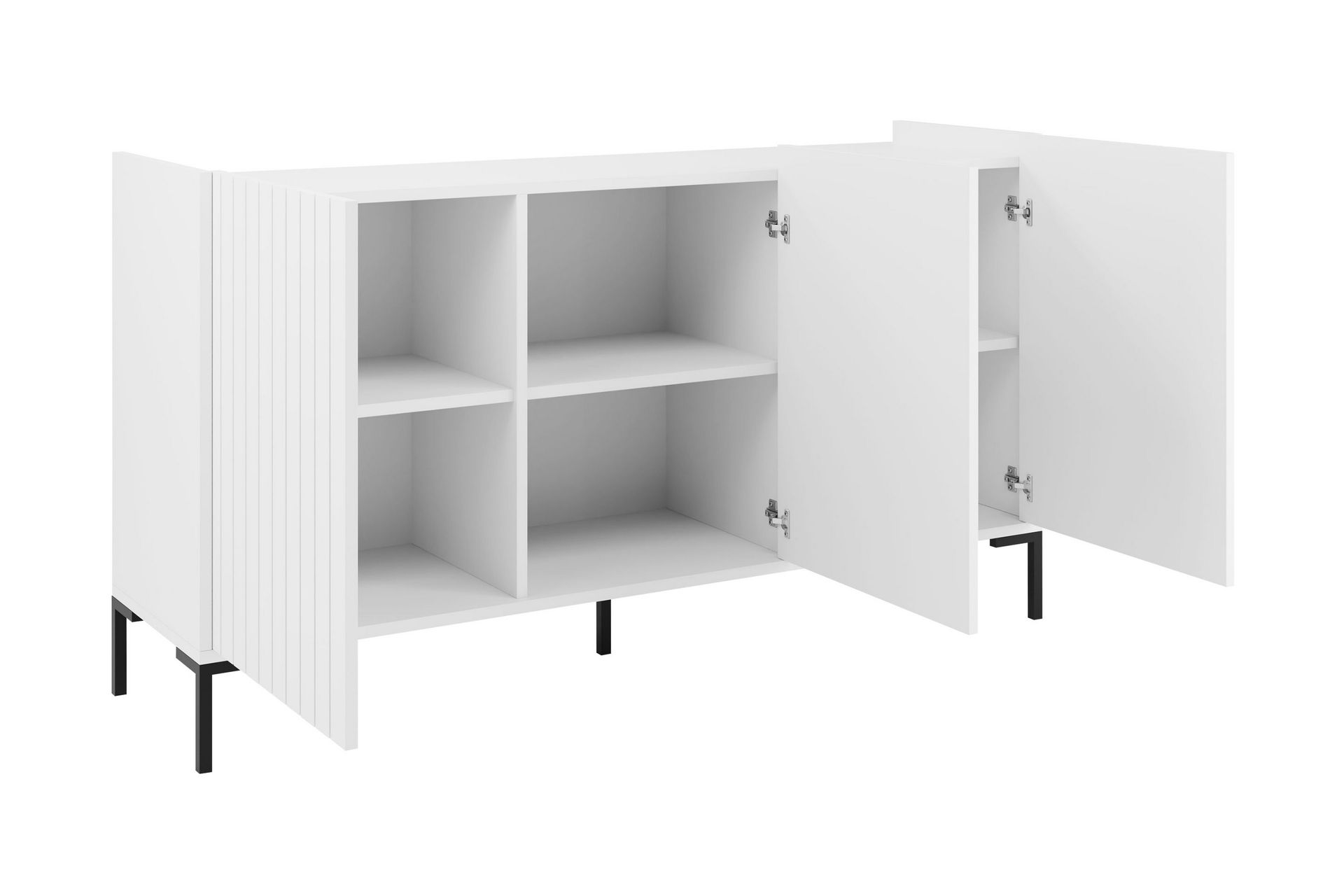 Akiya Kommode 150 cm - Sort - Opbevaring - Opbevaringsmøbler - Kommode