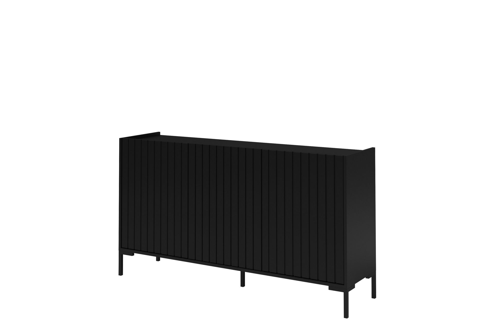 Akiya Kommode 150 cm - Sort - Opbevaring - Opbevaringsmøbler - Kommode