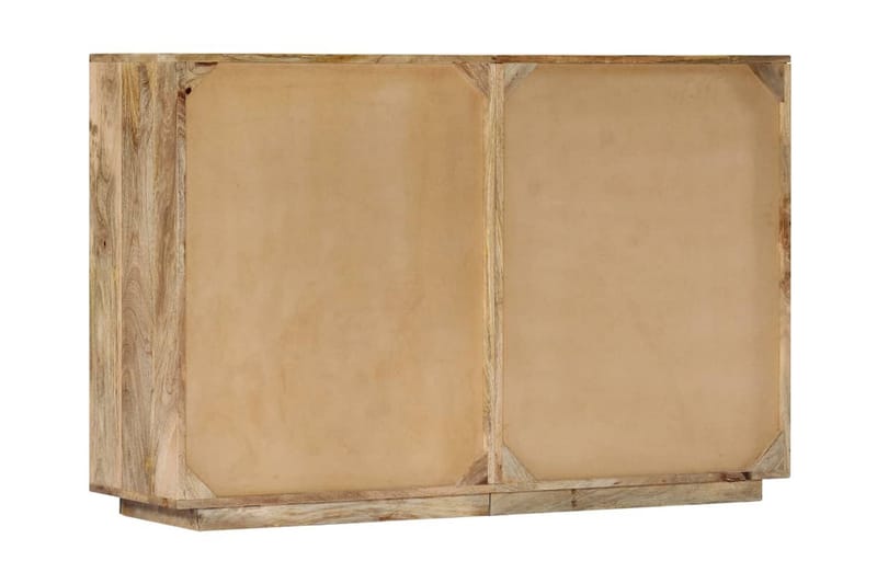 Alfabetskab 6 Skuffer 120 X 35 X 79 Cm Massivt Mangotræ - Brun - Opbevaring - Opbevaringsmøbler - Kommode