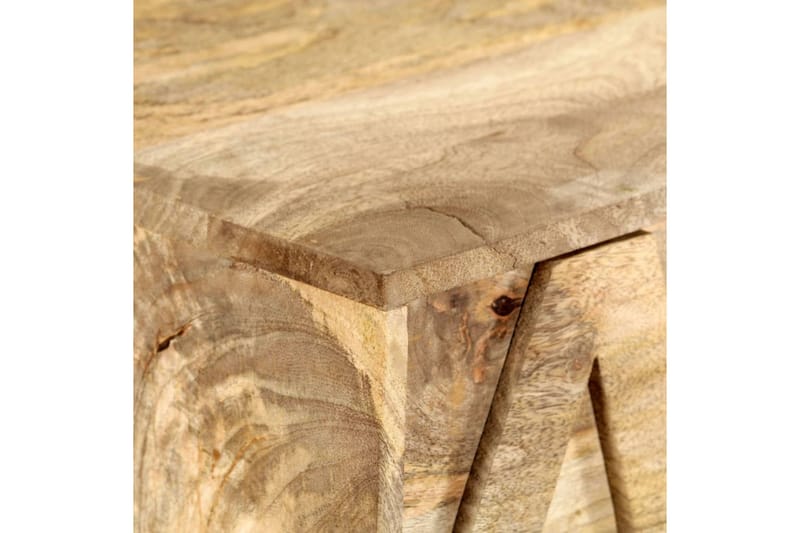Alfabetskab 6 Skuffer 120 X 35 X 79 Cm Massivt Mangotræ - Brun - Opbevaring - Opbevaringsmøbler - Kommode