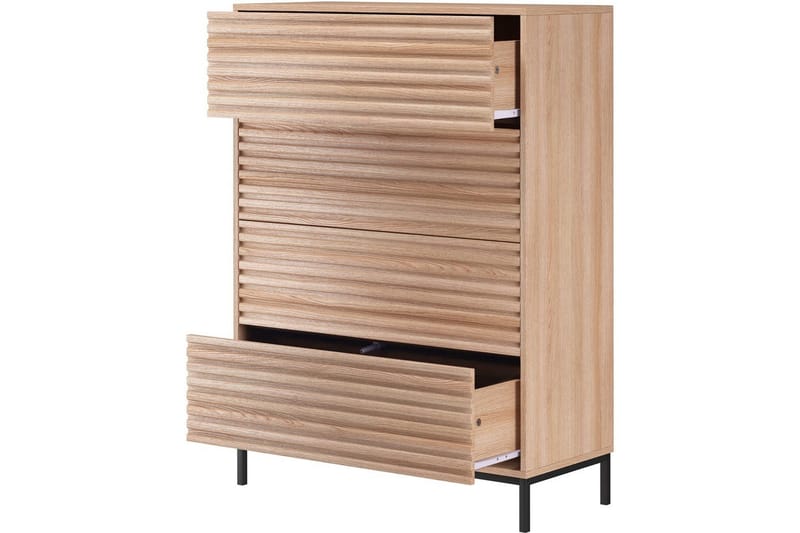 Almindelig kommode uden overbygning Loft24 Kommode Celine natur Natur - Opbevaring - Opbevaringsmøbler - Kommode - Entrékommode
