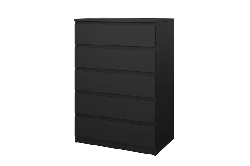 Almindelig kommode uden overskab Tvilum Salomns Kommode 77 cm Svart - Opbevaring - Opbevaringsmøbler - Kommode - Entrékommode