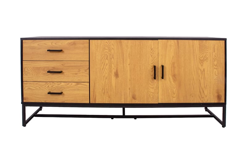 Amsterdam kommode Eg/ Sort - Opbevaring - Opbevaringsmøbler - Kommode