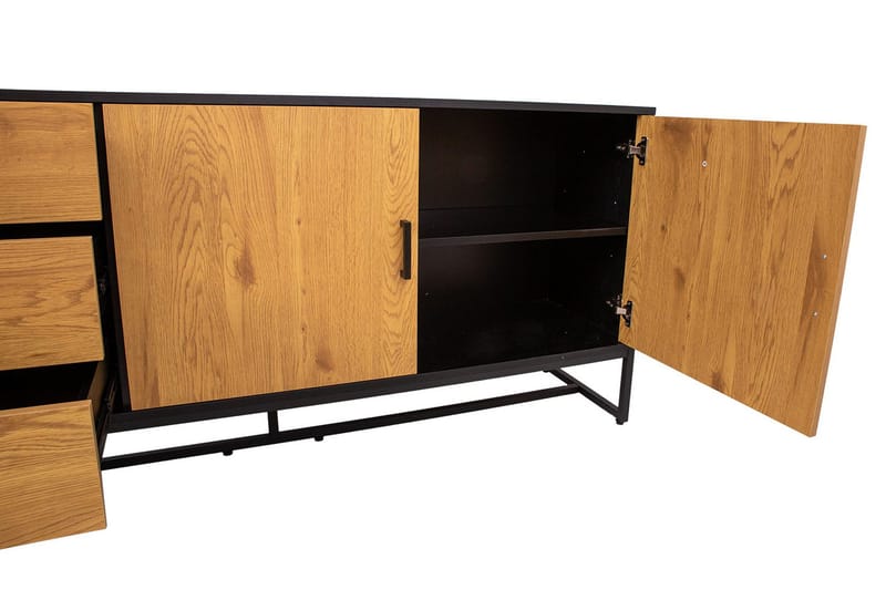 Amsterdam kommode Eg/ Sort - Opbevaring - Opbevaringsmøbler - Kommode