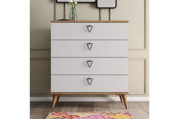 Andifli Kommode 80x90,8 cm - Brun - Opbevaring - Opbevaringsmøbler - Kommode - Entrékommode
