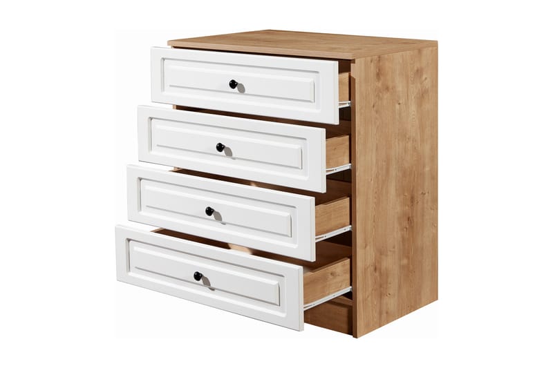 Andifli Kommode 80x90 cm - Blå - Opbevaring - Opbevaringsmøbler - Kommode - Entrékommode