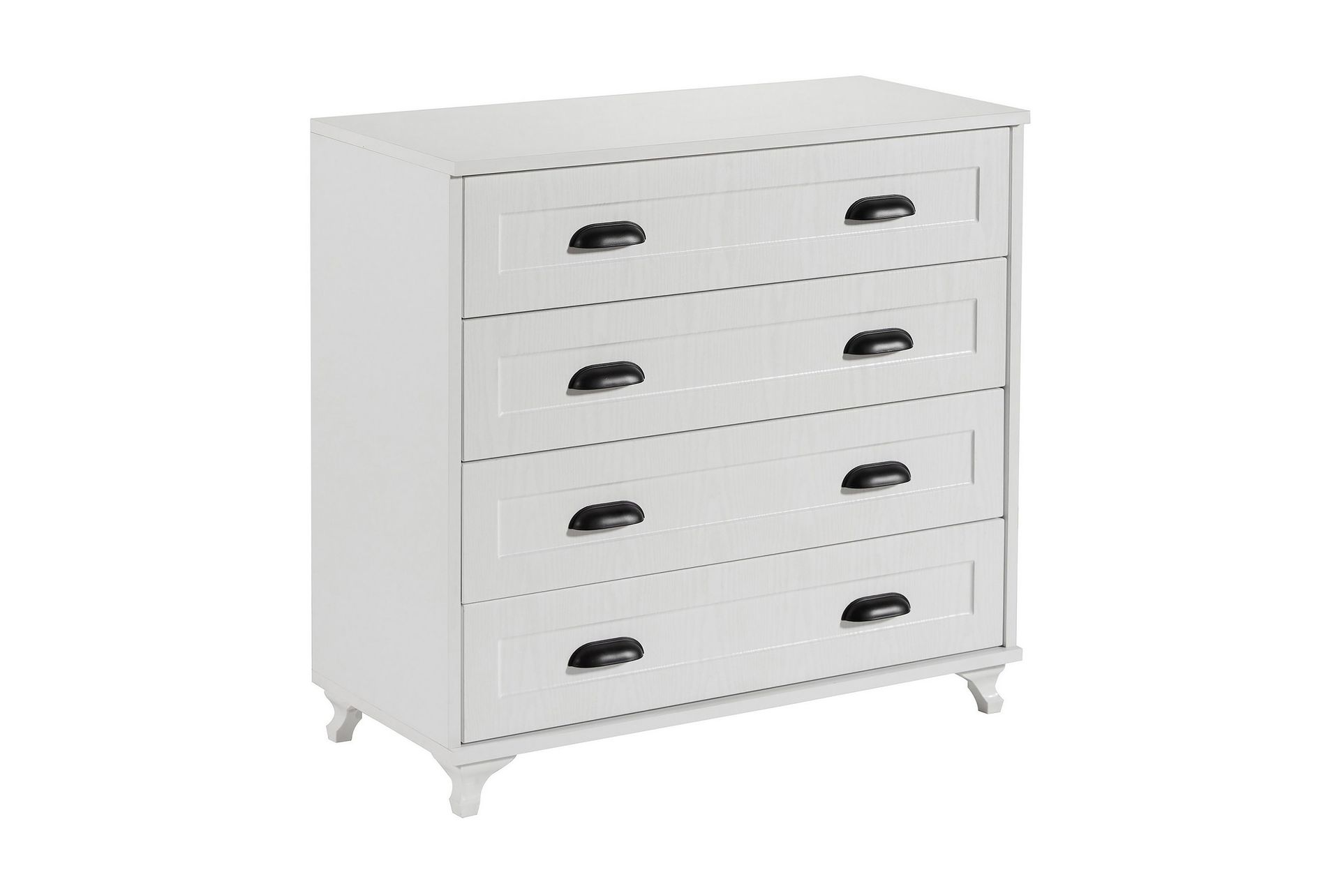 Andifli Kommode 90x86 cm - Hvid - Opbevaring - Opbevaringsmøbler - Kommode - Entrékommode