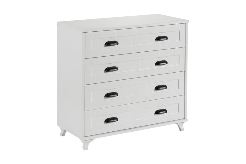 Andifli Kommode 90x86 cm - Hvid - Opbevaring - Opbevaringsmøbler - Kommode - Entrékommode