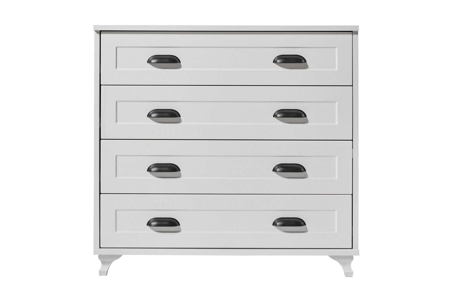 Andifli Kommode 90x86 cm - Hvid - Opbevaring - Opbevaringsmøbler - Kommode - Entrékommode