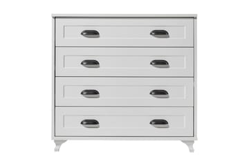 Andifli Kommode 90x86 cm - Hvid - Opbevaring - Opbevaringsmøbler - Kommode - Entrékommode