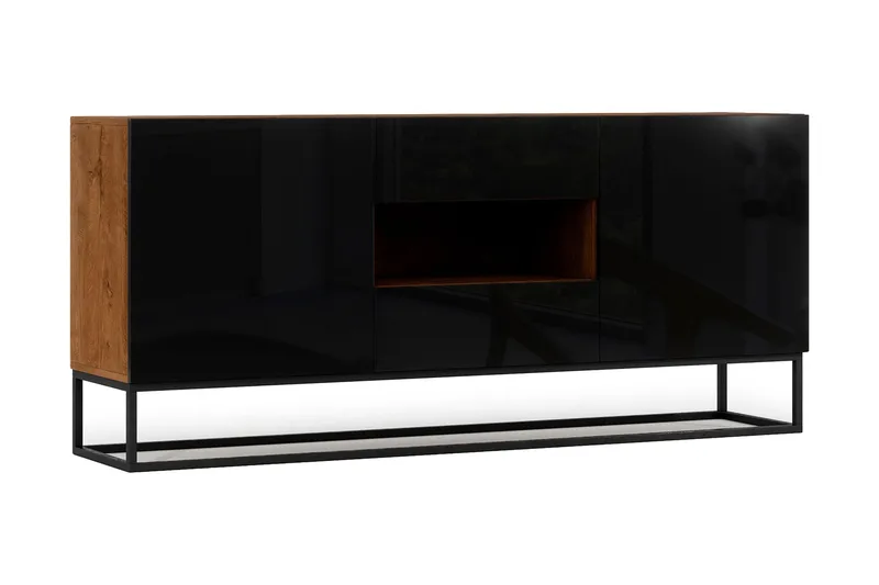 Aneja Kommode 180 cm, Sort
