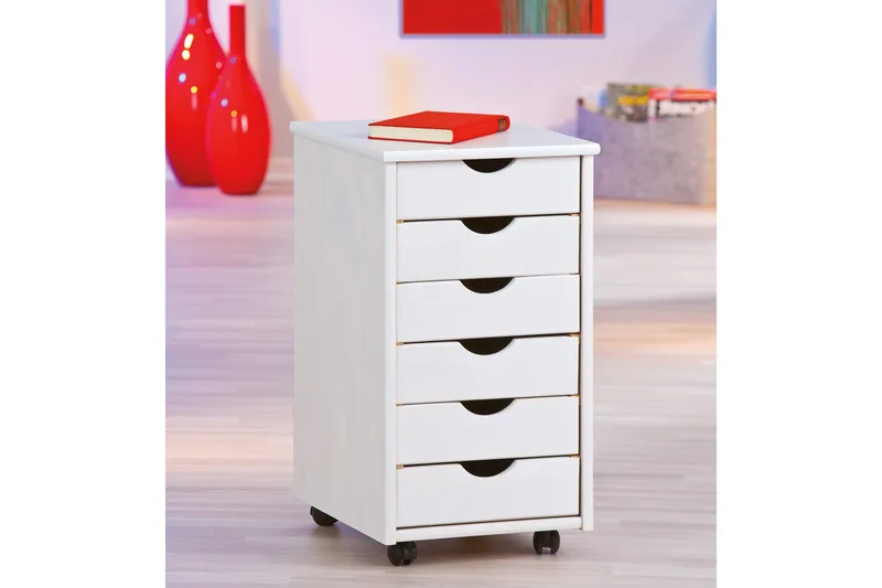 Dreyfus Arkivskab 40 cm - Hvid - Opbevaring - Opbevaringsmøbler - Kommode - Arkivskabe