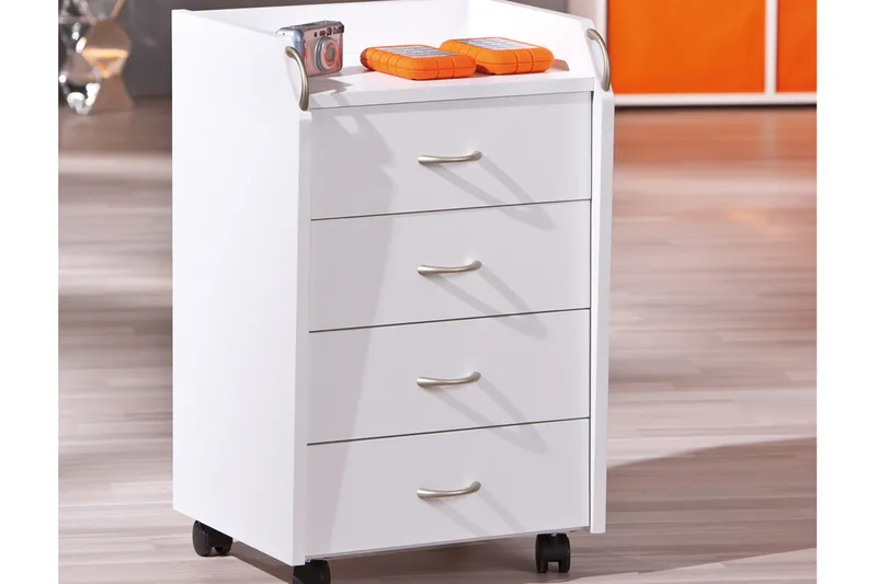 Fortuna Arkivskab 40 cm - Hvid - Opbevaring - Opbevaringsmøbler - Kommode - Arkivskabe