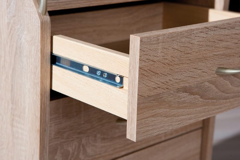 Fortuna Arkivskab 40 cm - Lys Eg - Opbevaring - Opbevaringsmøbler - Kommode - Arkivskabe