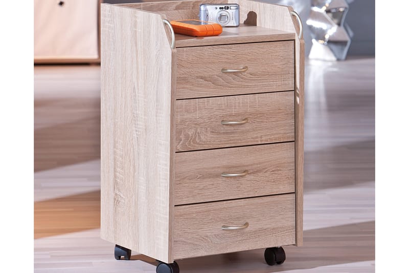 Fortuna Arkivskab 40 cm - Lys Eg - Opbevaring - Opbevaringsmøbler - Kommode - Arkivskabe