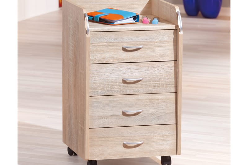 Fortuna Arkivskab 40 cm - Lys Eg - Opbevaring - Opbevaringsmøbler - Kommode - Arkivskabe