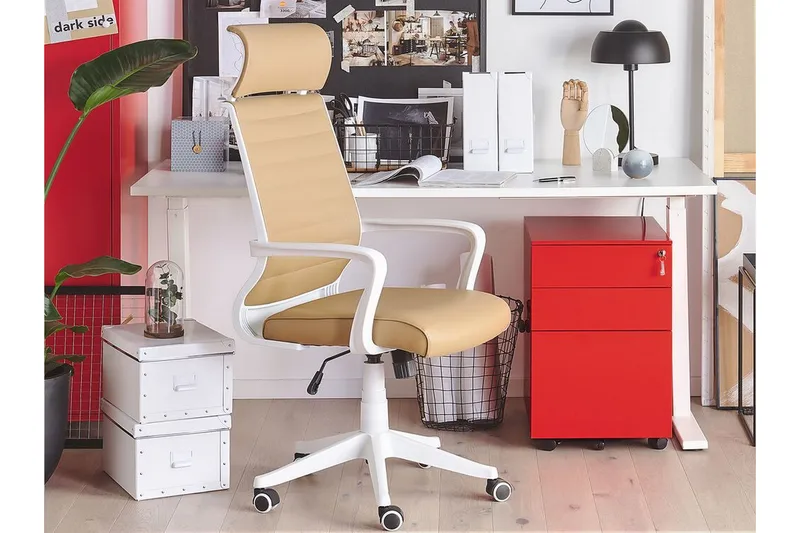 Garum Kontorskab 39x52 cm - Metal/Rød - Opbevaring - Opbevaringsmøbler - Kommode - Arkivskabe