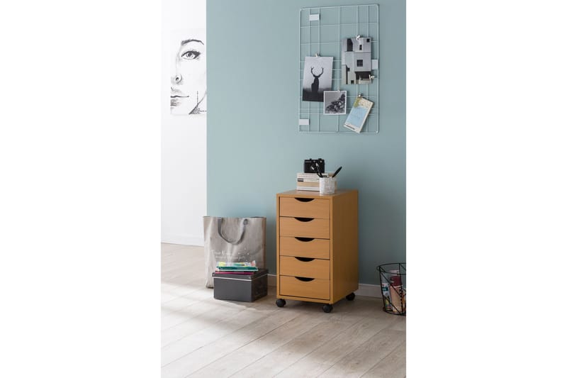 Javarris hurts 33x38 cm - Træ / natur - Opbevaring - Opbevaringsmøbler - Kommode - Arkivskabe