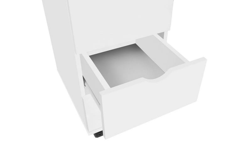 Kommode 33 X 45 X 60 Cm Hvid - Hvid - Opbevaring - Opbevaringsmøbler - Kommode - Arkivskabe