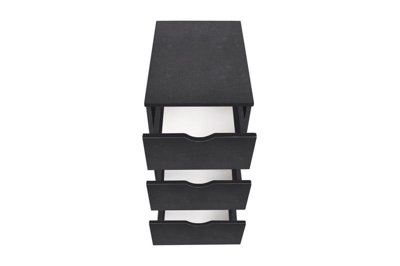 Kommode 33 X 45 X 60 Cm Sort - Sort - Opbevaring - Opbevaringsmøbler - Kommode - Arkivskabe
