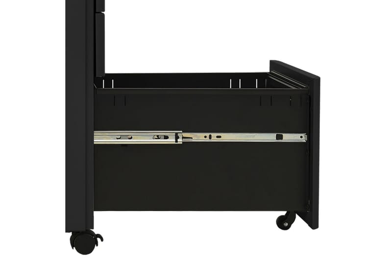 mobilt arkivskab 30x45x59 cm stål antracitgrå - Antracit - Opbevaring - Opbevaringsmøbler - Kommode - Arkivskabe