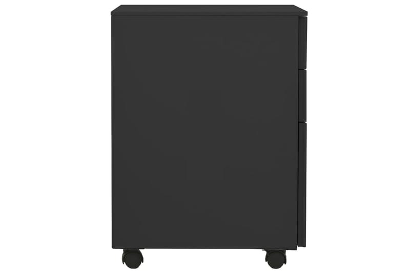 mobilt arkivskab 39x45x60 cm stål antracitgrå - Antracit - Opbevaring - Opbevaringsmøbler - Kommode - Arkivskabe
