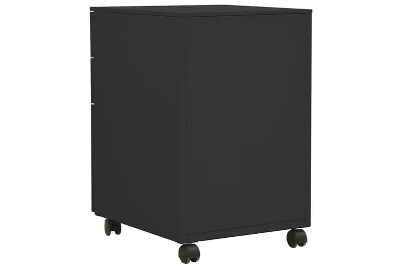 mobilt arkivskab 39x45x60 cm stål antracitgrå - Antracit - Opbevaring - Opbevaringsmøbler - Kommode - Arkivskabe