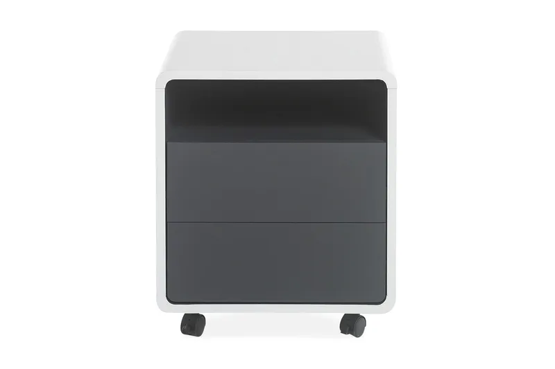 Tadeo Arkivskab - Hvid/Grå - Opbevaring - Opbevaringsmøbler - Kommode - Arkivskabe