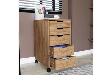 Atlas Kommode 40 cm - Brun - Opbevaring - Opbevaringsmøbler - Kommode - Arkivskabe