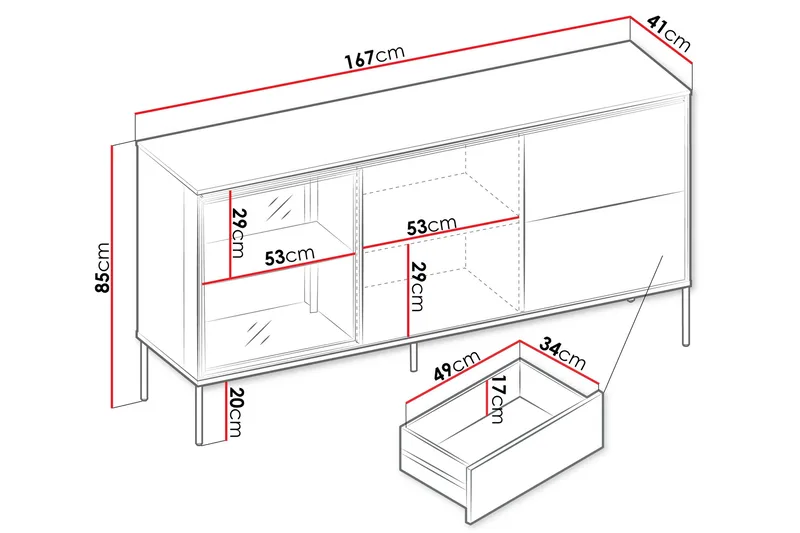 Basici Kommode - Opbevaring - Opbevaringsmøbler - Kommode