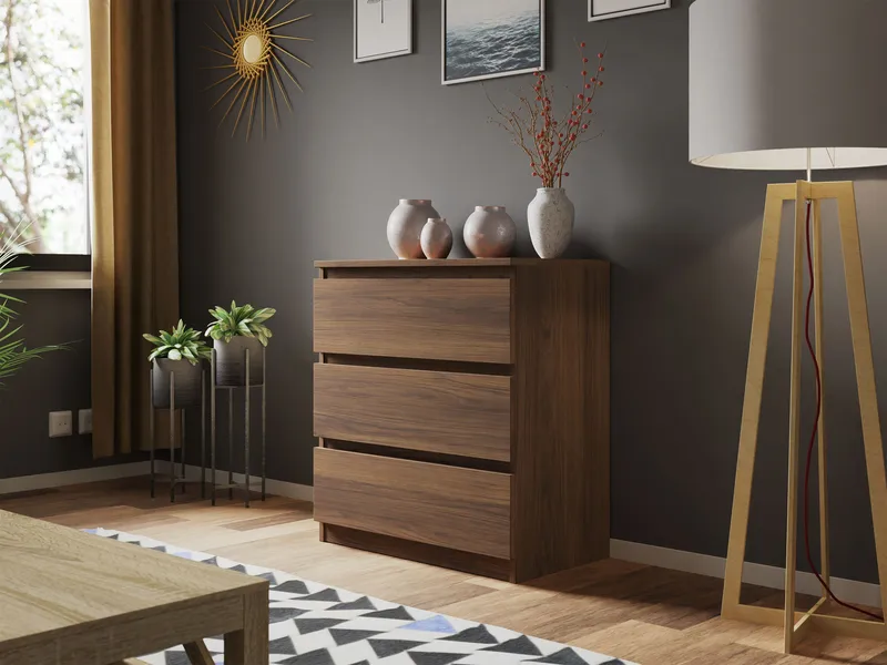 Basildon kommode 70 cm - brun - Opbevaring - Opbevaringsmøbler - Kommode - Entrékommode