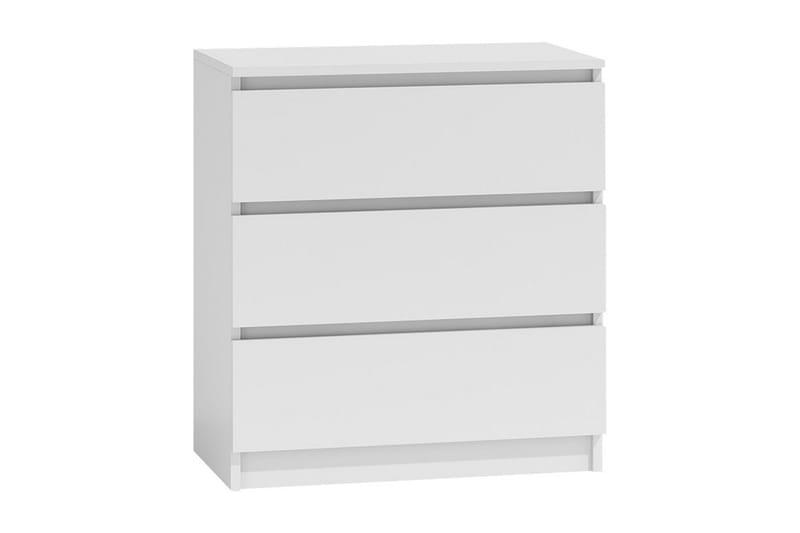 Basildon Kommode 70x40x77 cm - Hvid - Opbevaring - Opbevaringsmøbler - Kommode - Entrékommode