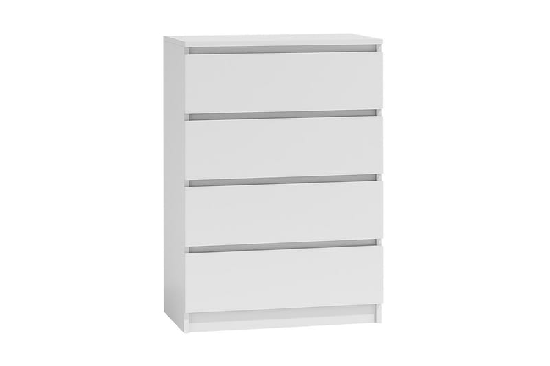 Basildon Kommode 70x40x97 cm - Hvid - Opbevaring - Opbevaringsmøbler - Kommode - Entrékommode