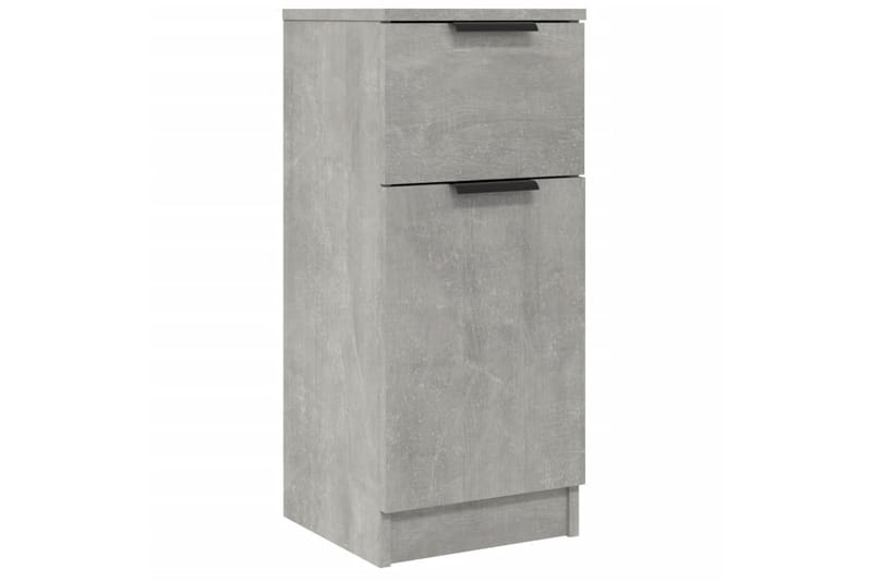 beBasic skænk 30x30x70 cm konstrueret træ betongrå - GrÃ¥ - Opbevaring - Opbevaringsmøbler - Kommode - Entrékommode