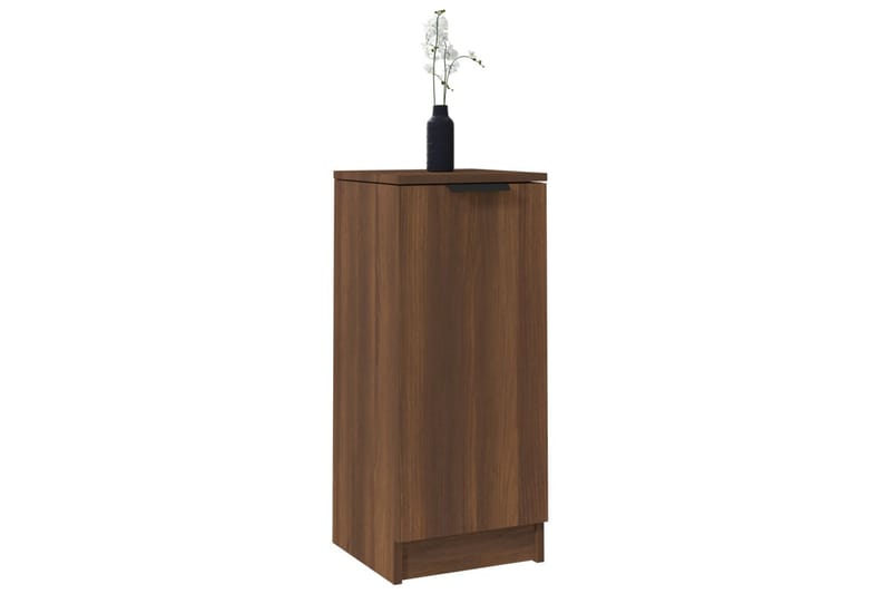 beBasic skænk 30x30x70 cm konstrueret træ brun egetræsfarve - Brun - Opbevaring - Opbevaringsmøbler - Kommode - Entrékommode