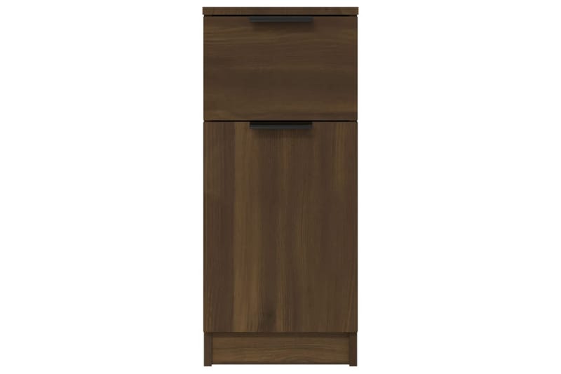 beBasic skænk 30x30x70 cm konstrueret træ brun egetræsfarve - Brun - Opbevaring - Opbevaringsmøbler - Kommode - Entrékommode