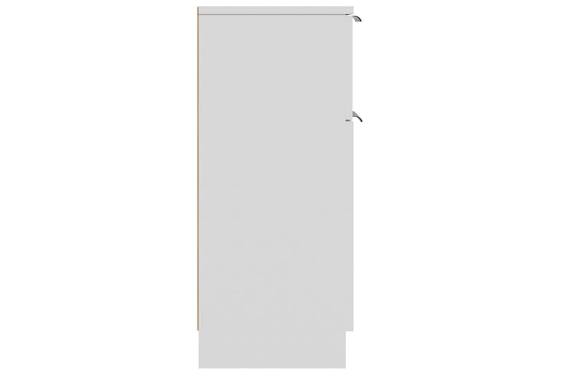 beBasic skænk 30x30x70 cm konstrueret træ hvid - Hvid - Entréopbevaring - Entrékommode - Kommode