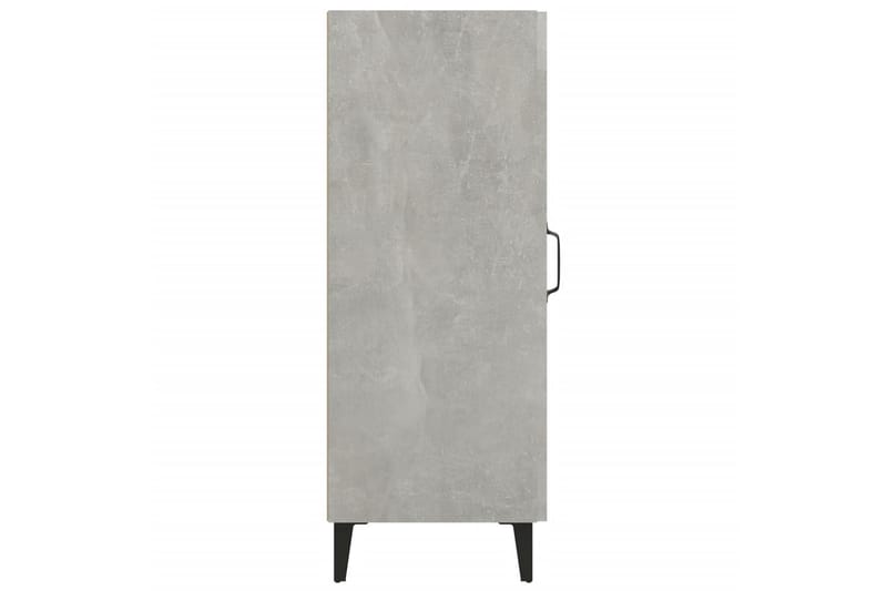 beBasic skænk 34,5x34x90 cm konstrueret træ betongrå - GrÃ¥ - Opbevaring - Opbevaringsmøbler - Kommode - Entrékommode