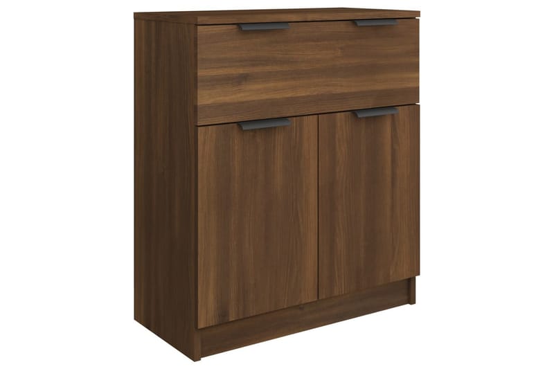 beBasic skænk 60x30x70 cm konstrueret træ brun egetræsfarve - Brun - Opbevaring - Opbevaringsmøbler - Kommode - Entrékommode