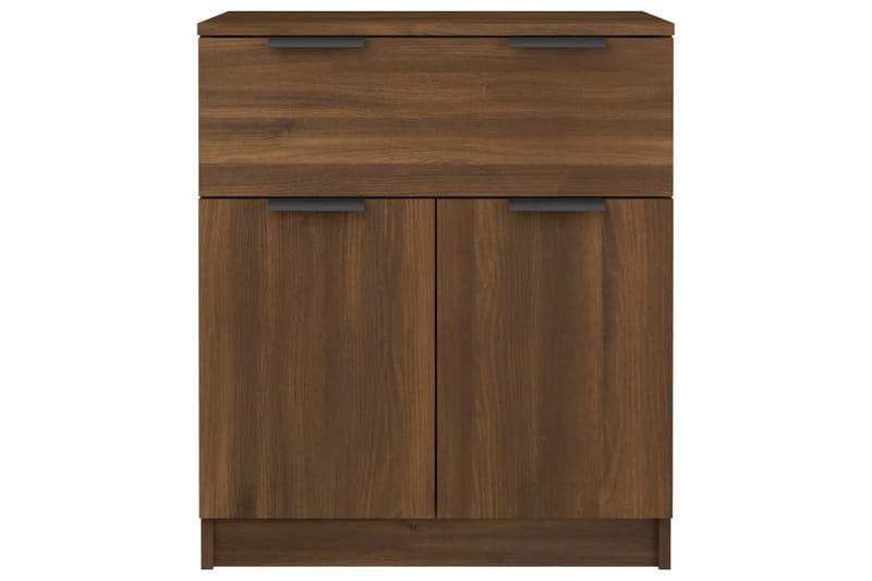 beBasic skænk 60x30x70 cm konstrueret træ brun egetræsfarve - Brun - Opbevaring - Opbevaringsmøbler - Kommode - Entrékommode