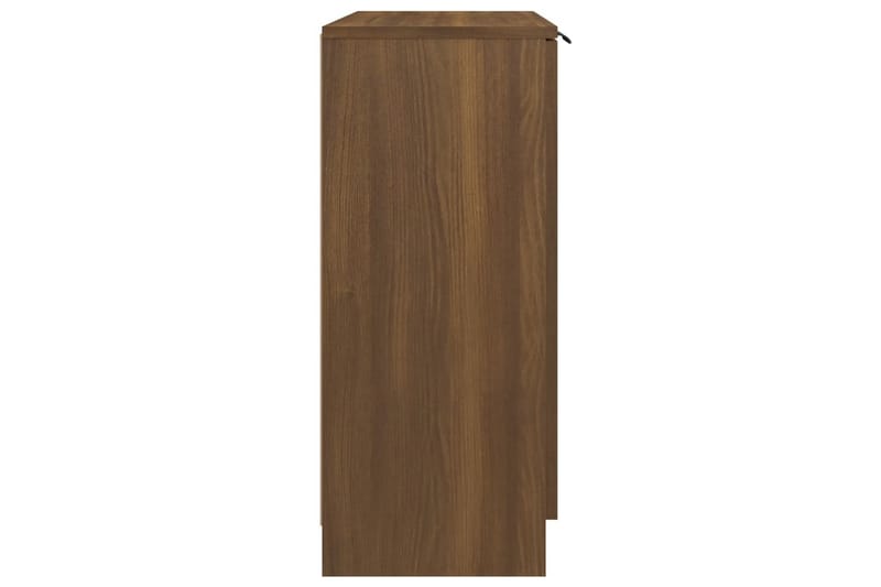 beBasic skænk 60x30x70 cm konstrueret træ brun egetræsfarve - Brun - Opbevaring - Opbevaringsmøbler - Kommode - Entrékommode