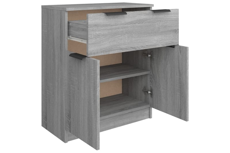 beBasic skænk 60x30x70 cm konstrueret træ grå sonoma-eg - GrÃ¥ - Opbevaring - Opbevaringsmøbler - Kommode - Entrékommode