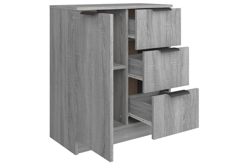 beBasic skænk 60x30x70 cm konstrueret træ grå sonoma-eg - GrÃ¥ - Opbevaring - Opbevaringsmøbler - Kommode - Entrékommode